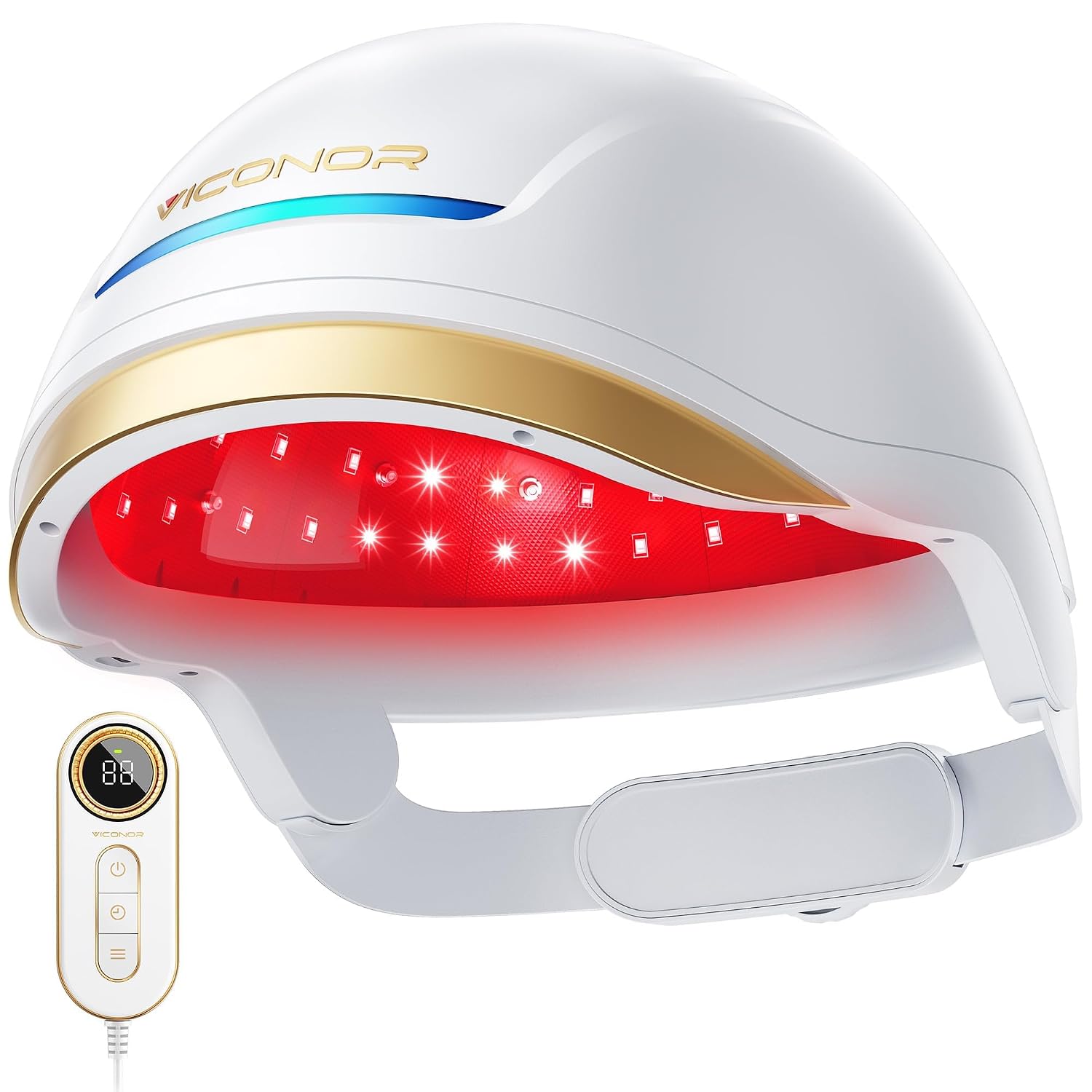 Hair Growth System: Red Light Therapy for Hair Growth Laser Cap
