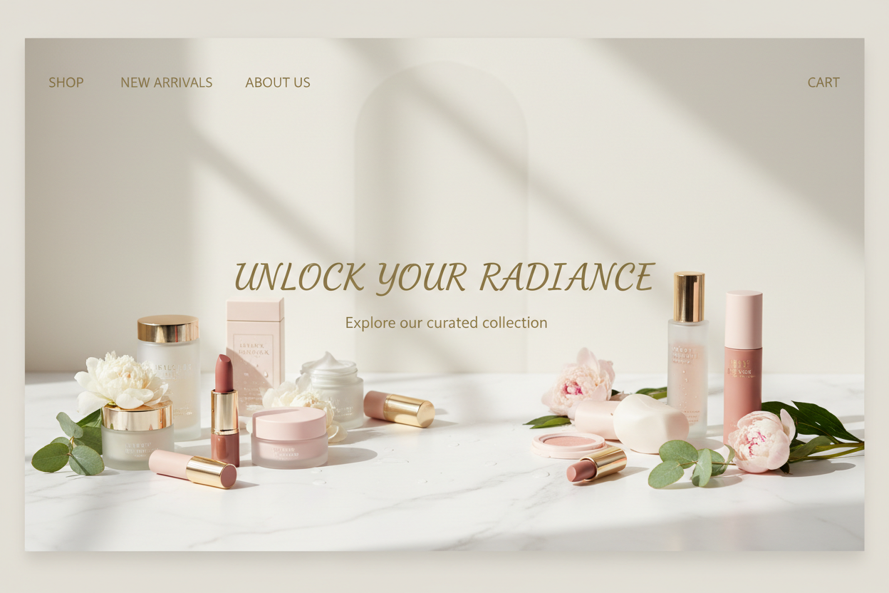 Beauty Products Hero